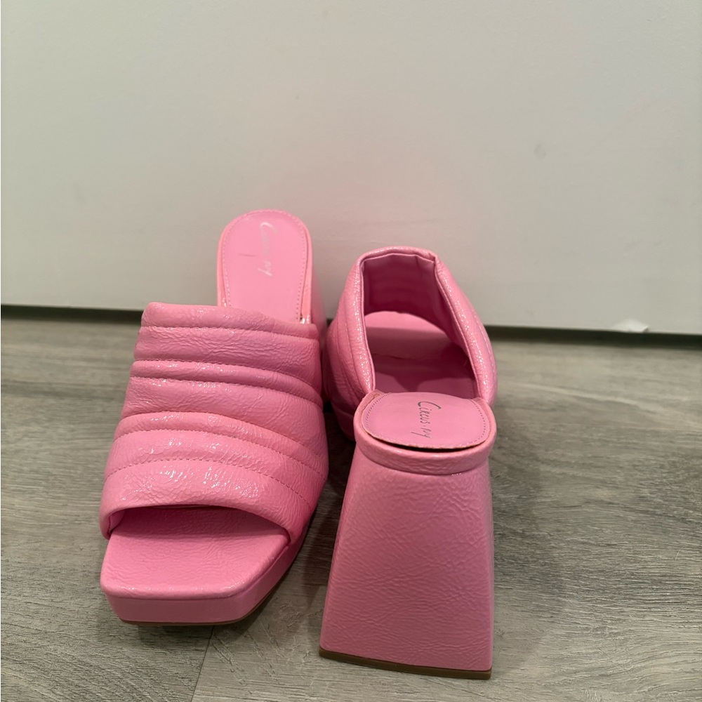 Circus by Sam Edelman Pink Mules